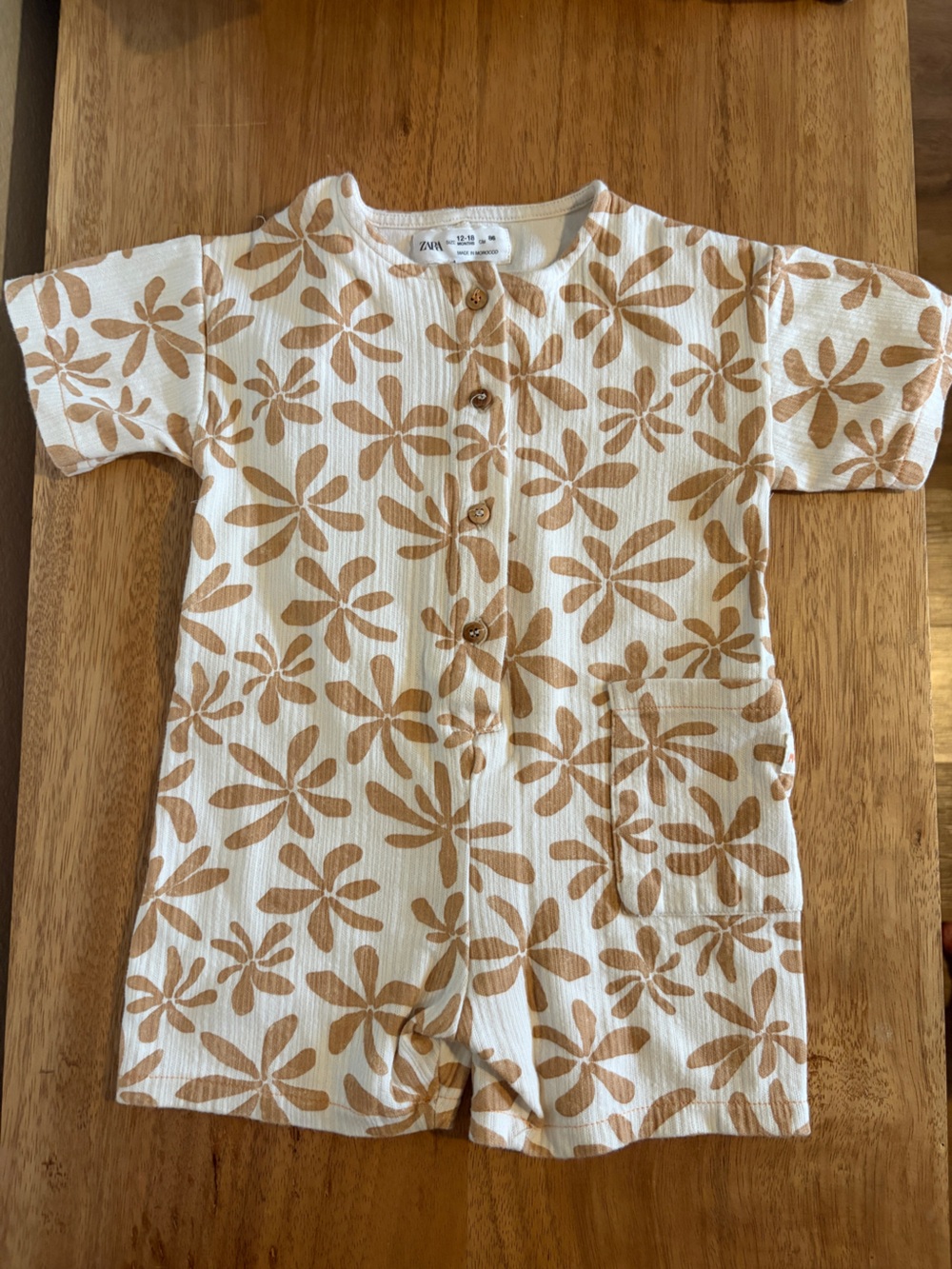 Zara oversized Romper 12-18 months